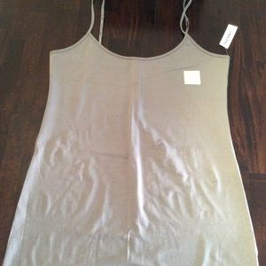 Gray tunic tank